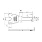 Preview: Halbzylinder ASSA ABLOY KESO 8000 Omega² / 81.F14 Ultra